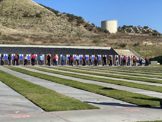 Range qualification time