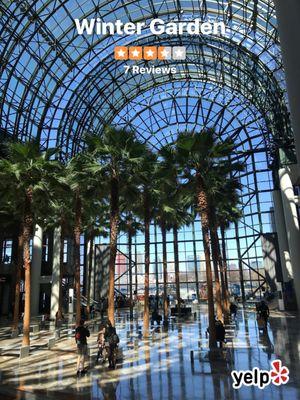 Beautiful indoor outdoor place looking over hudson river. It's indoor but the windows do make you feel outdoor.