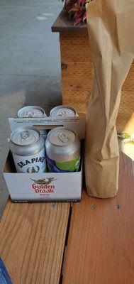 6 misc cans of local breweries