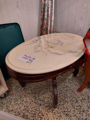 Beautiful marble table $60