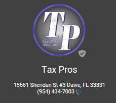 Tax Pros Logo