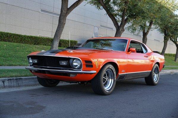 1970 Ford Mustang Mach 1 351 V8 4 spd for sale
 www.WestCoastClassics.com