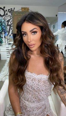 Glam for the stunning Jennifer Stano