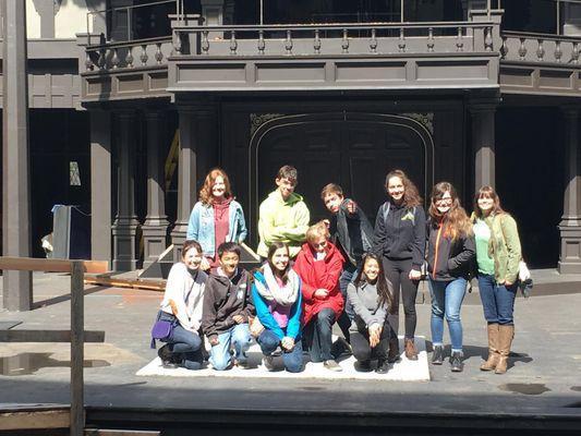 Mountain View High students traveled to the Oregon Shakespeare Festival in Ashland, OR over spring break.