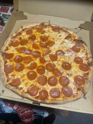 Missed a few pepperoni's but was still very good