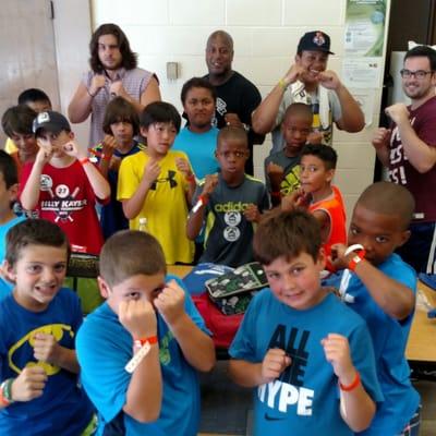 Sensei Khoury at Laurel Plains summer camp 2015