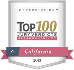 Top 100 personal injury verdicts in California in 2018