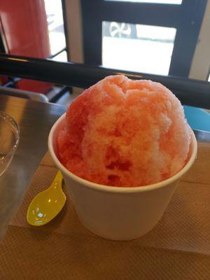 My new favorite Sno Cone. Cherry, Guava and Orange. Yummm Tiki Shack