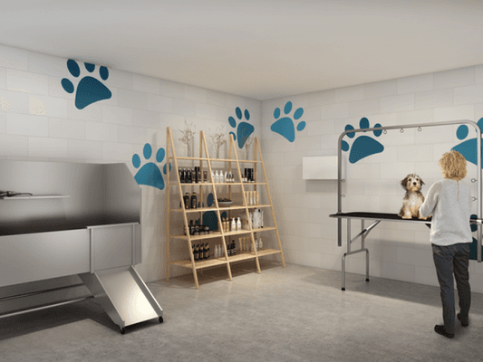 Pet Wash & Grooming Station | Oak Row Apartments