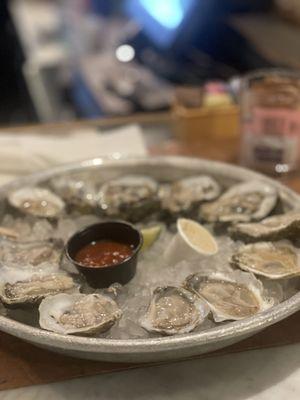 Dozen Oysters on the Half Shell