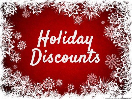 Winter Holidays Discounts up 2 %10