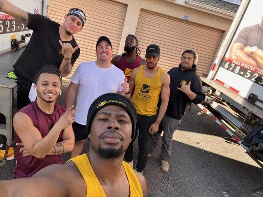 Our all star moving crew