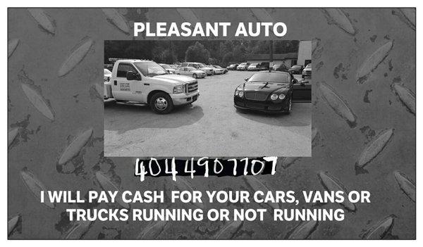 Pleasant Cash For Junk Cars