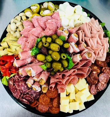 Another wonderful example of one of our Italian antipasto trays