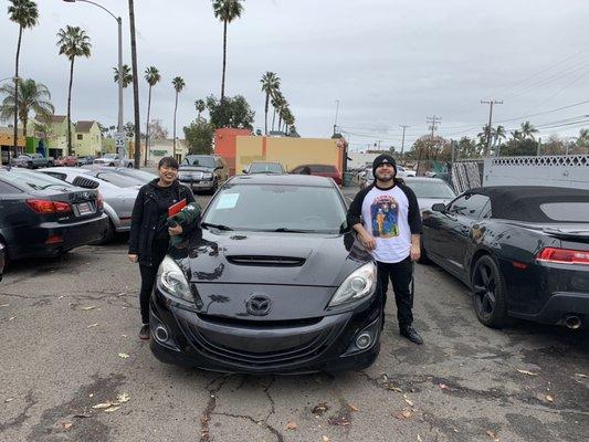 Was a pleasure making a deal with you Diana enjoy your 2011 Mazda 3 Speed3