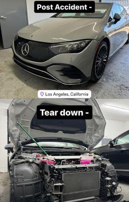 Merecedes Benz Collision Repair Service