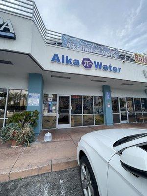 Alkapuro Water Storefront.