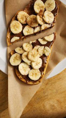 Banana Nutella Toast