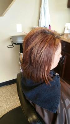 Before and after by Linda Vanderhoef  775-224-9113