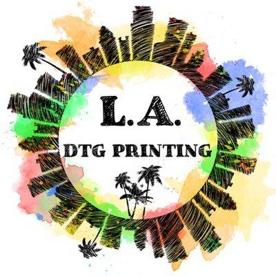 Los Angeles Direct to Garment Print T-shirts