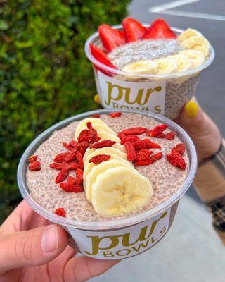 Chia Pudding bowls