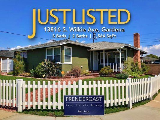 Just listed in Gardena.