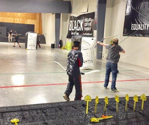 Archery tag! So fun!