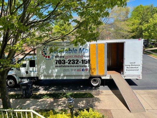 Available Movers & Storage