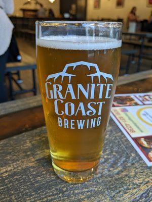 Beer! Granite Coast Brewing, Peabody MA.