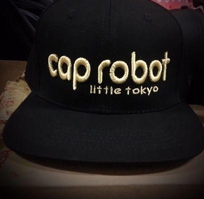 CapRobot 319 e first st Los Angeles little tokyo. Quality Embroidery shop.