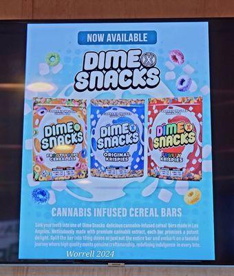 Dime snacks cereal bar