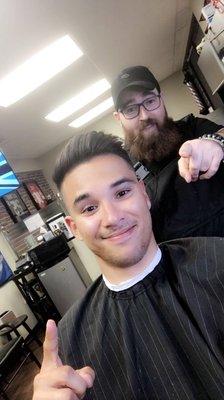 Meet Menlo Park's finest barber, Austin!