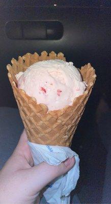 Strawberry ice cream