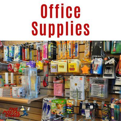 We have Office Supplies!