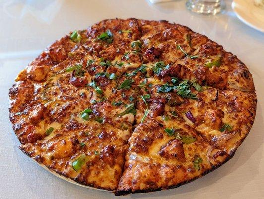 Butter Chicken Pizza