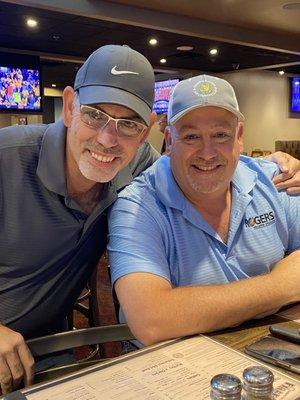 Rick and John at Firefly's in Marlboro 2022