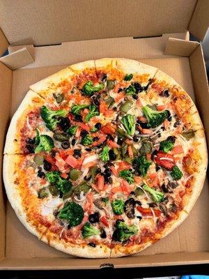 Veggie pizza