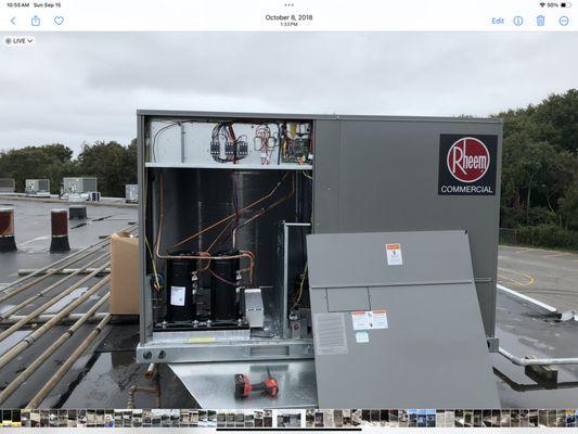 Rheem Rooftop unit