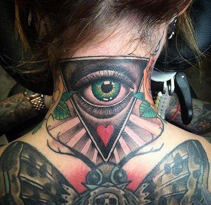 Eye tattoo by Taka