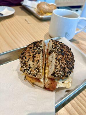 Bagel sandwich