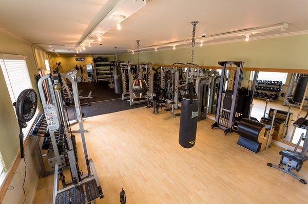 Studio B has a nice mixture of strength, cardio, boxing, Pilates and functional strength machines