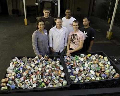 North West Harvest over one ton of food donated Sep.15.2011