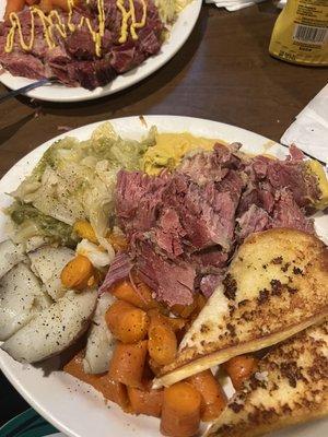 Corn beef and cabbage baby!!