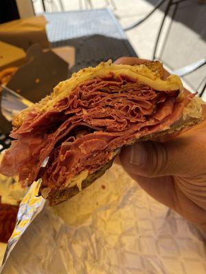 P28- Classic Pastrami on Rye  !!   Delicious, flavorful and hearty.