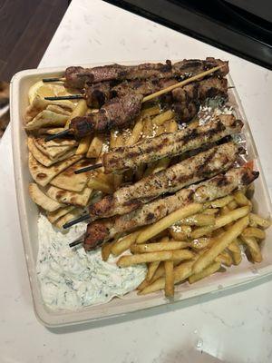 Souvlaki feast