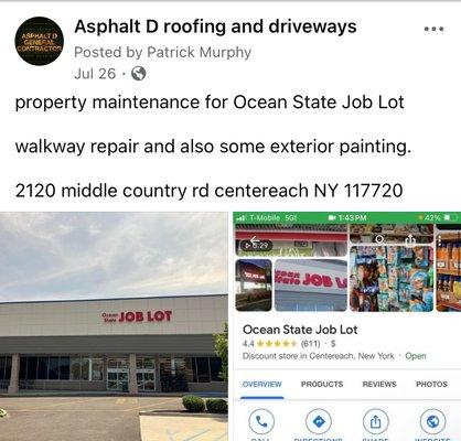 Asphalt D General Contracting