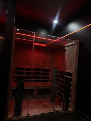 Red light sauna