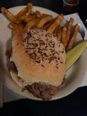 Beef on weck