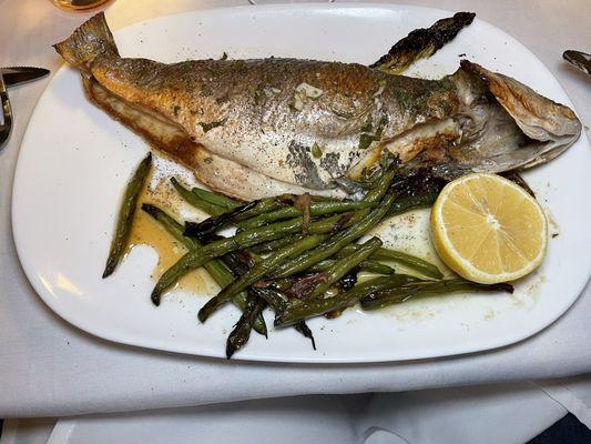 Whole Branzino