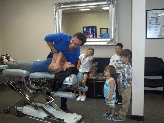 Chiropractic is great for the whole family